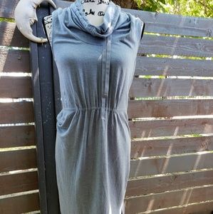 soft cotton like dress, feels very comfortable,